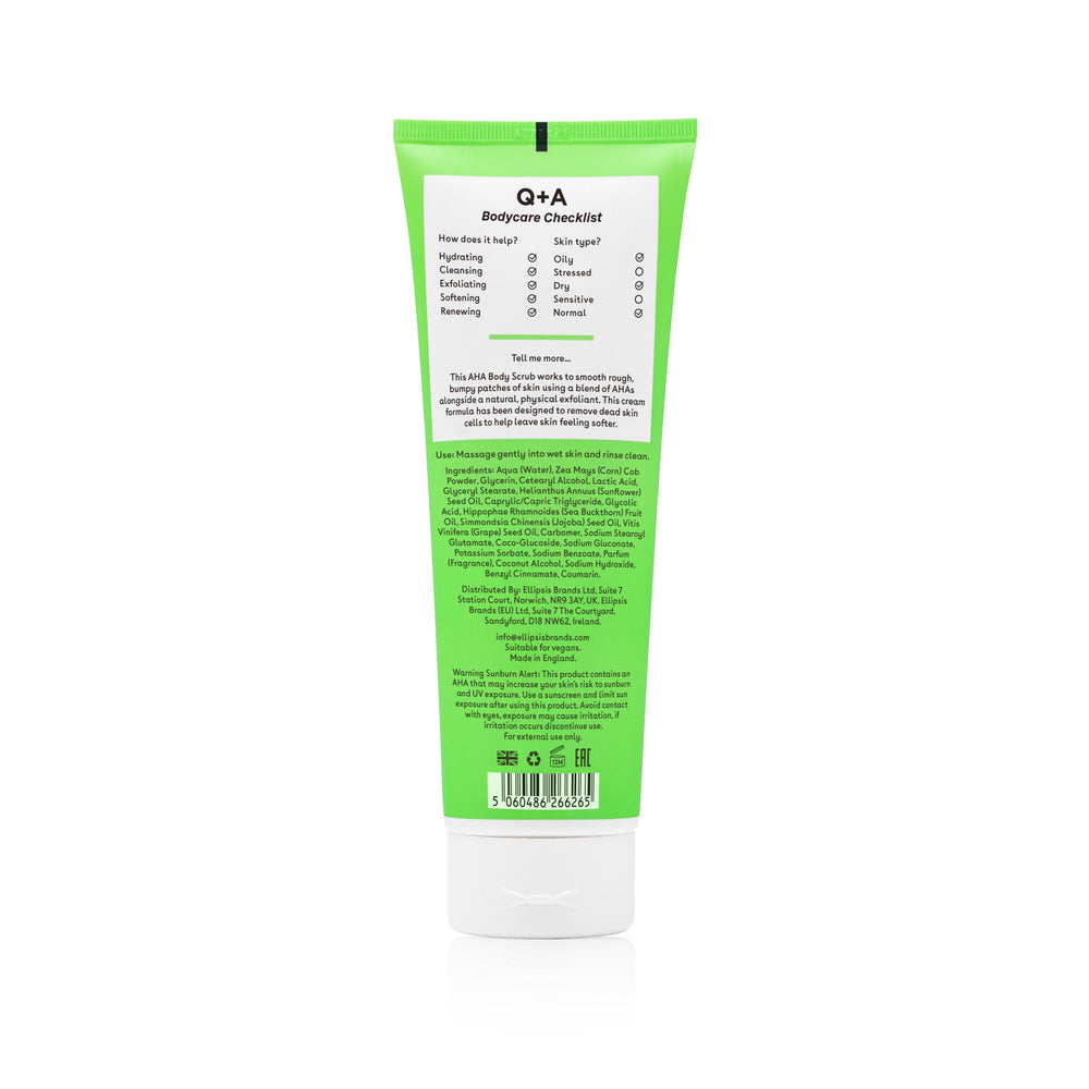 AHA Exfoliator Body Scrub